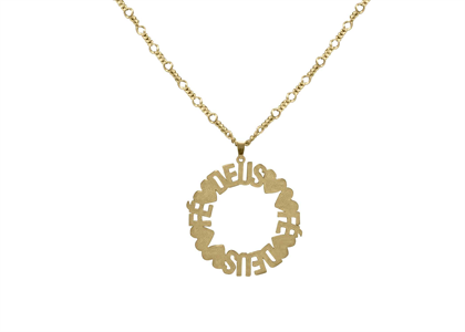 Gold Plated | Alphabet Pendants